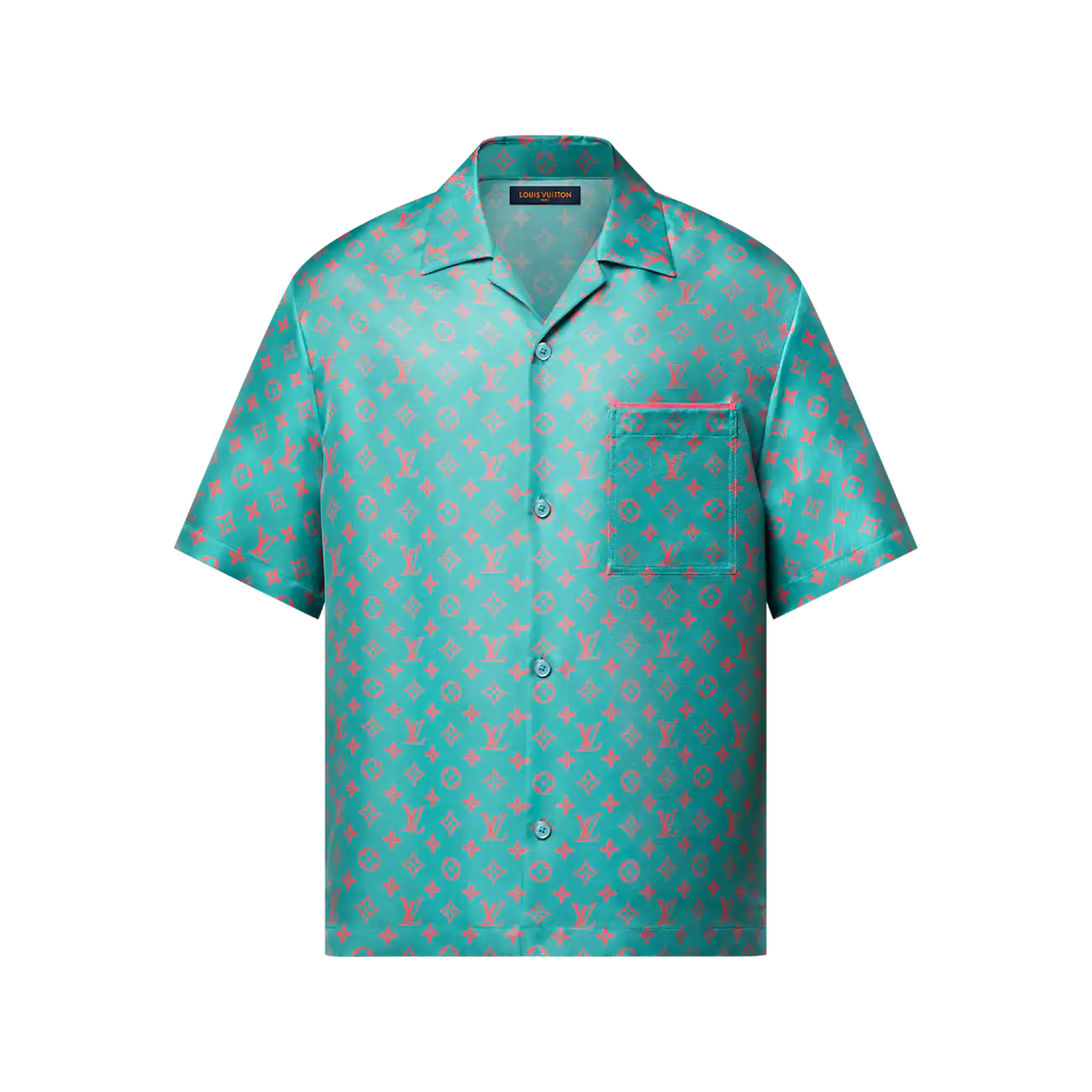 Ensemble LV monogramme bleu rose