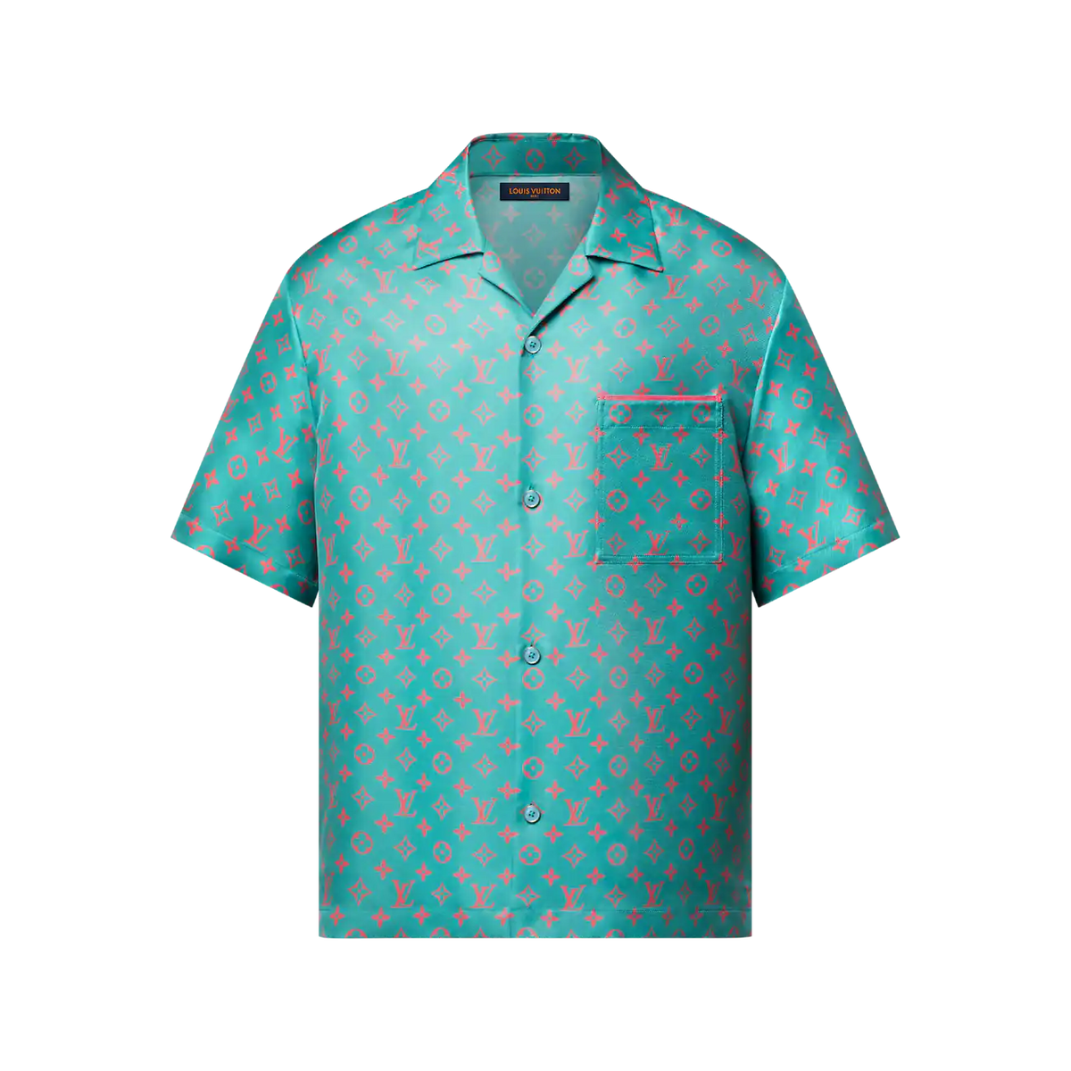 Ensemble LV monogramme bleu rose