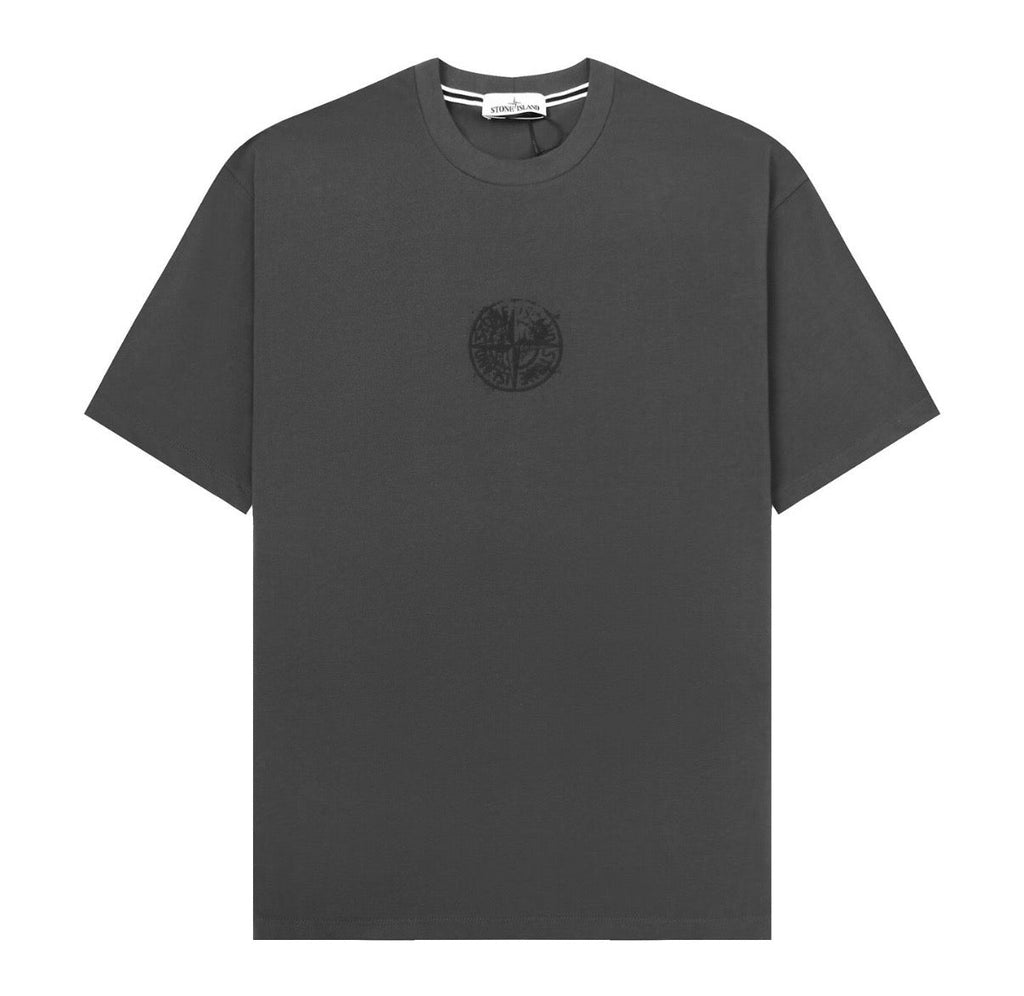 T-shirt Stone Island gris