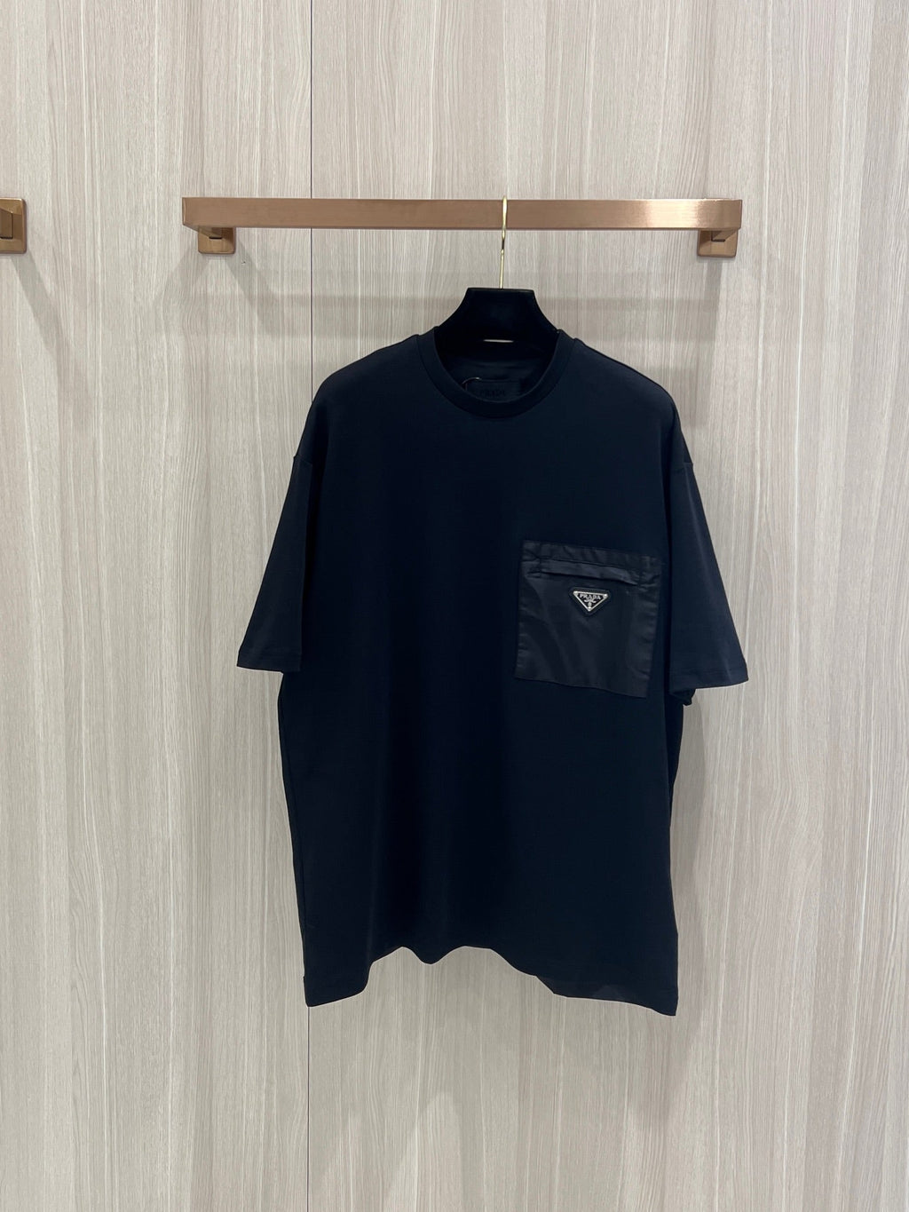 T-shirt Prd Black Cotton and re nylon