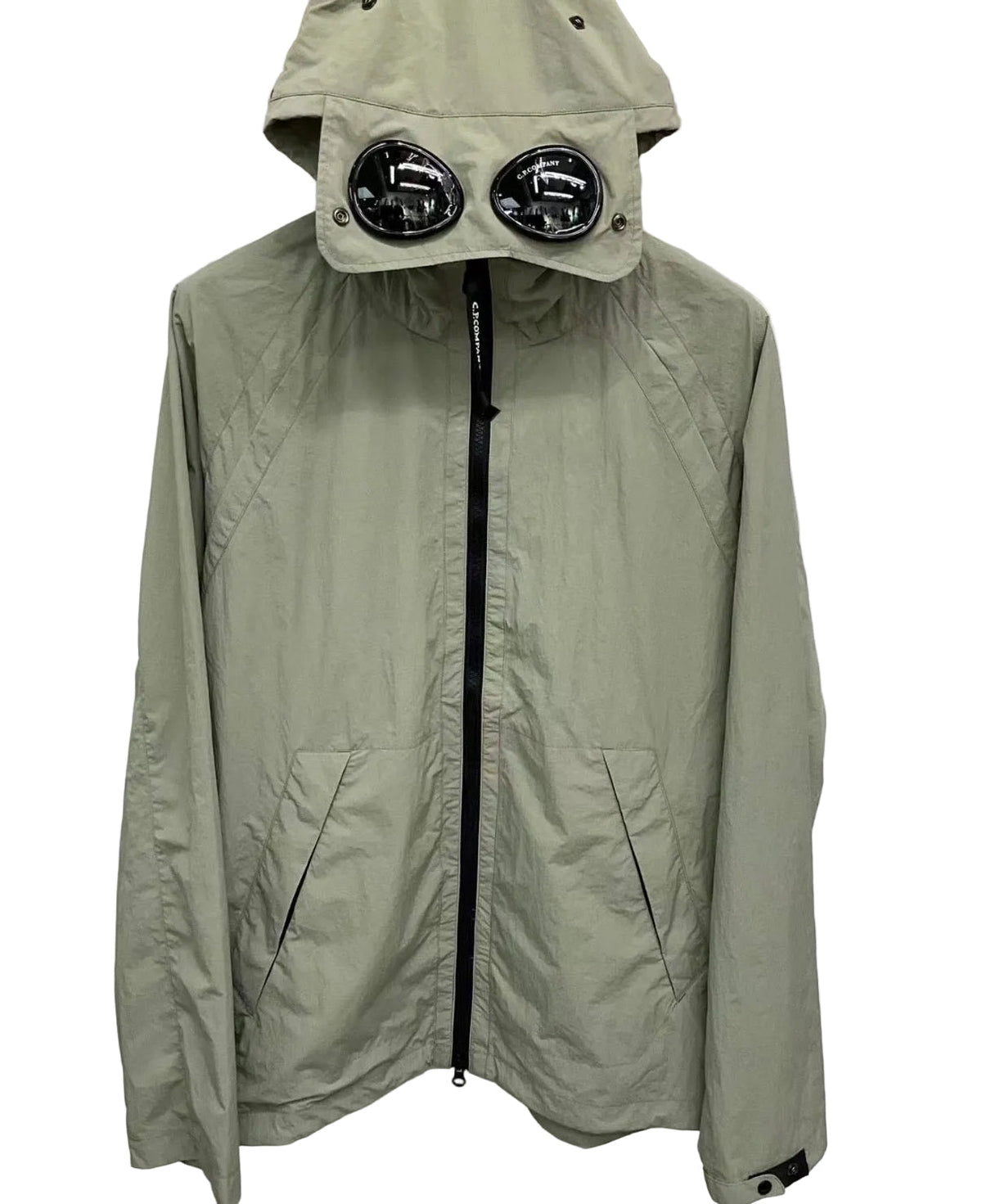 Veste zip C.P. Company vert kaki clair