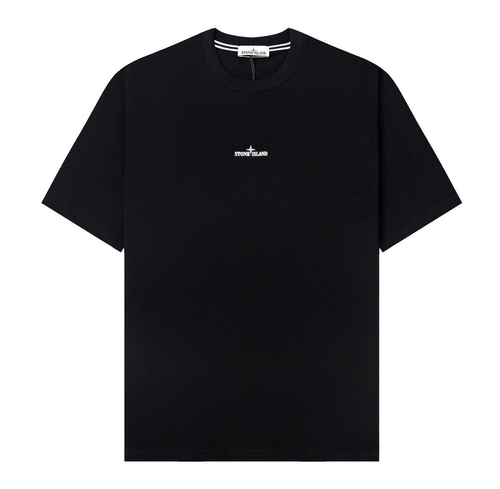 T-shirt noir Stone Island a boussole