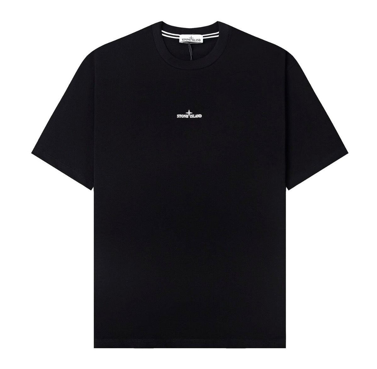 T-shirt noir Stone Island a boussole