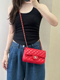 Sac Chanel rouge vif