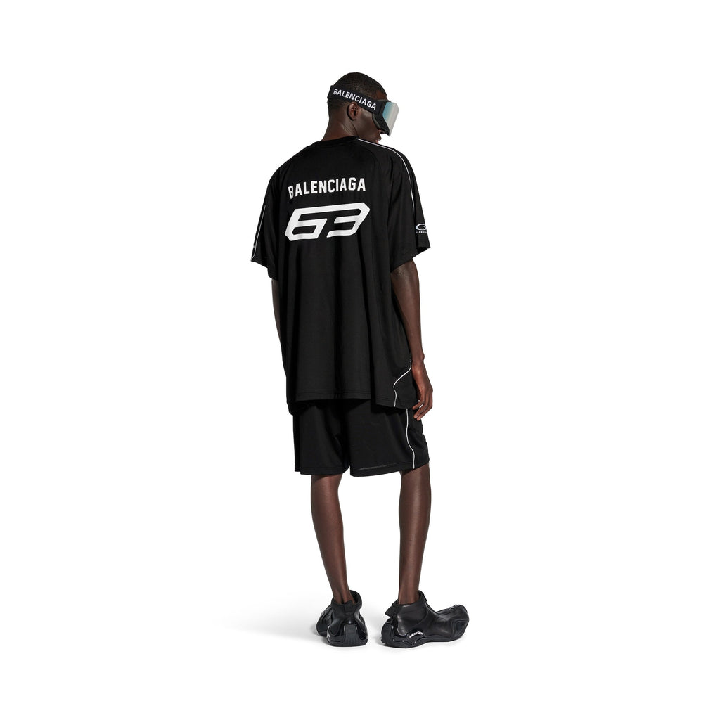 T-shirt soccer Balenciaga I Automobili Lamborghini oversize