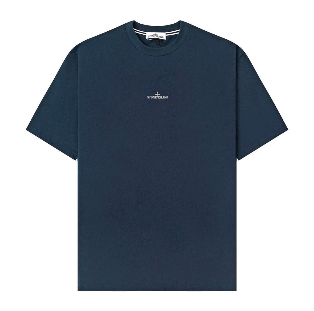 T-shirt Stone Island bleu marine boussole