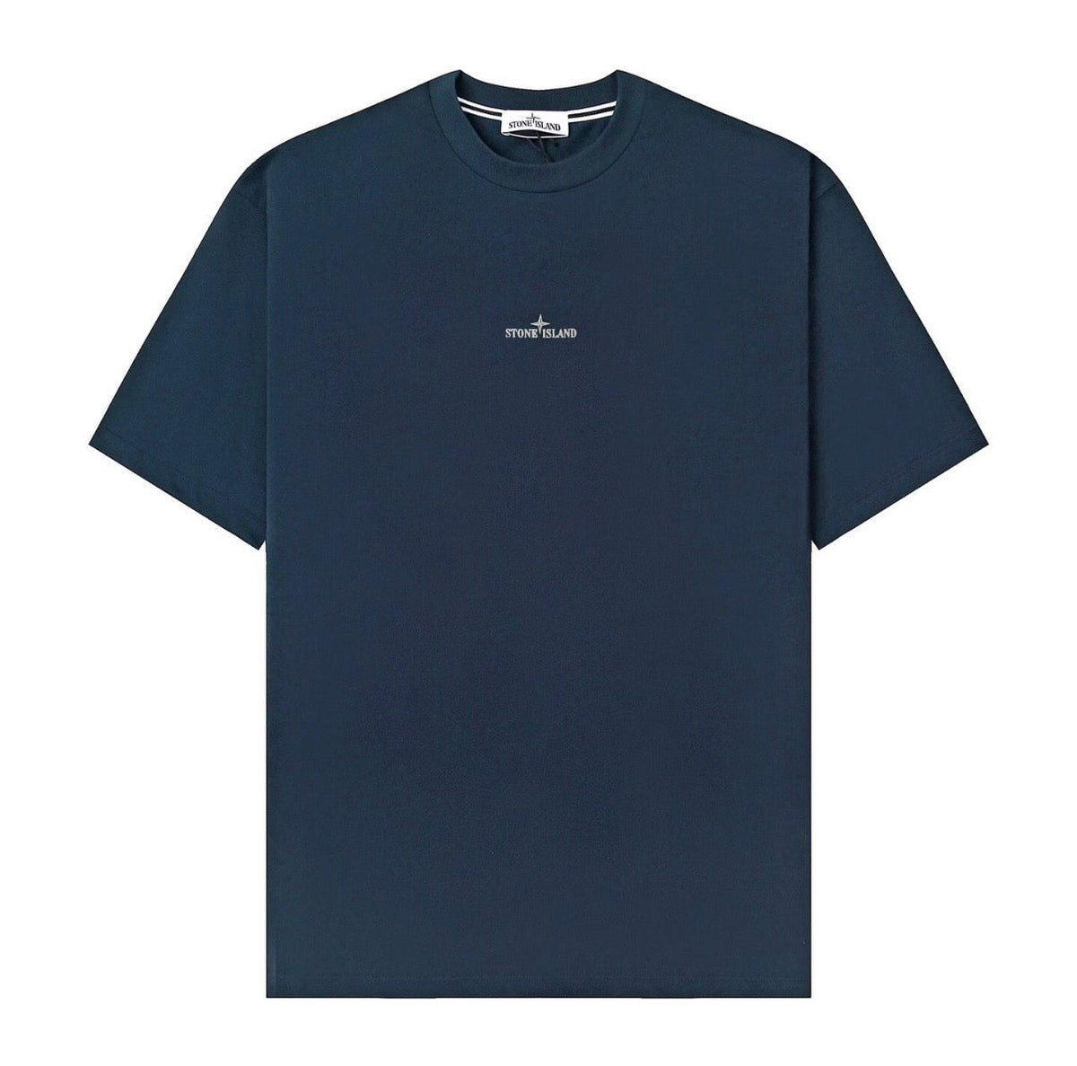 T-shirt Stone Island bleu marine boussole