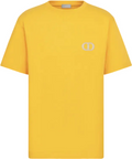 T-shirt CD Icon, coupe relax jaune