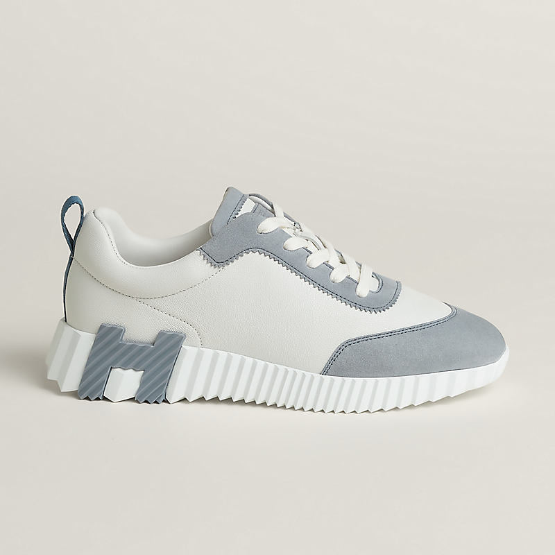 Sneakers Hermès Bouncing bleu daim