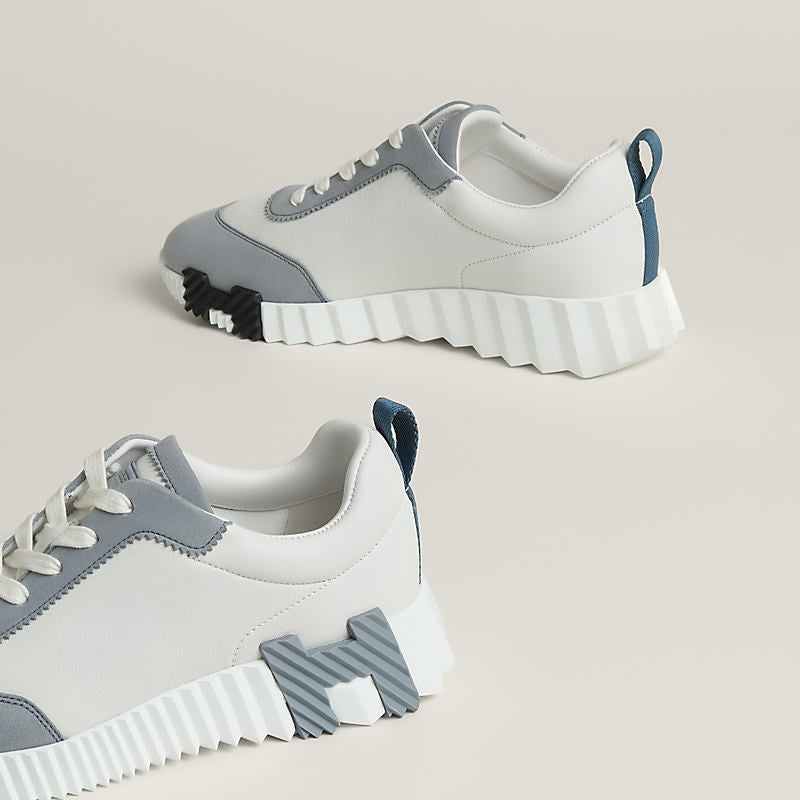 Sneakers Hermès Bouncing bleu daim