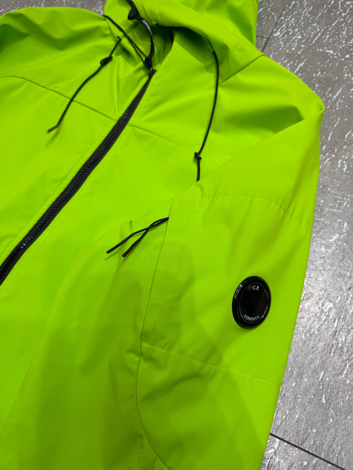 Veste zip C.P. Company verte new model