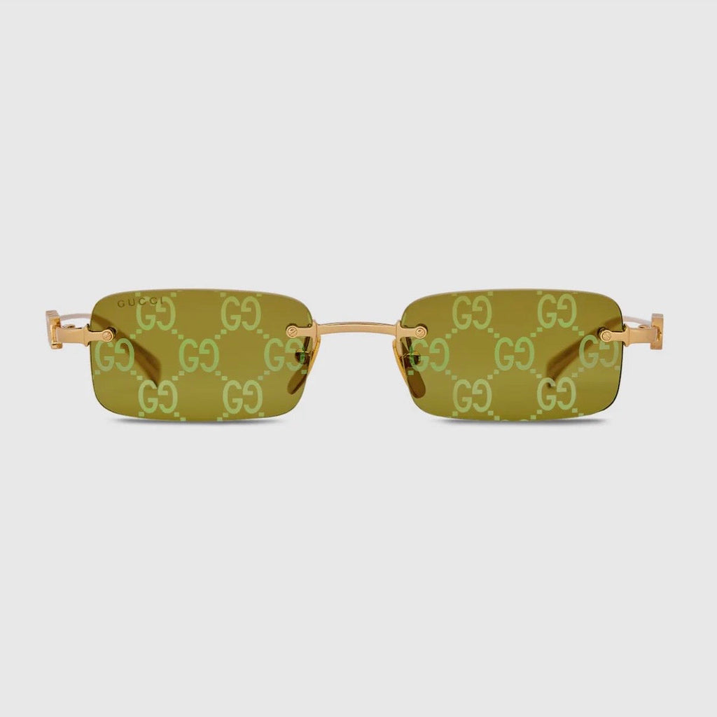 Lunettes de soleil rectangulaires