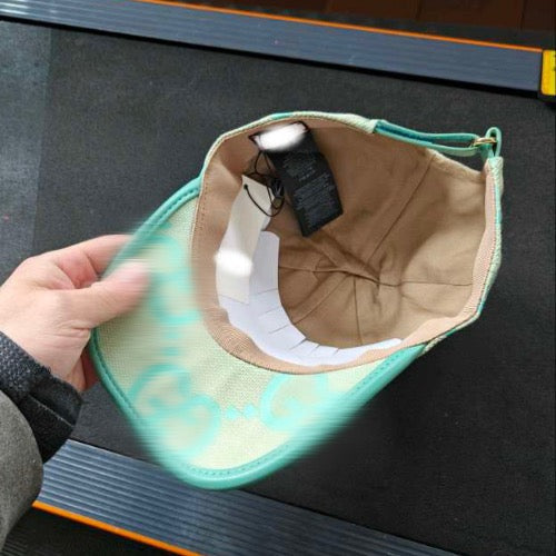 Casquette GG jumbo Turquoise