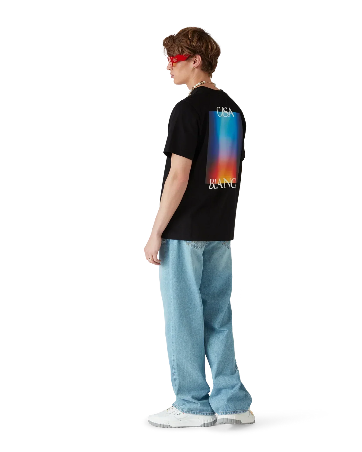 Gradient Casablanca Logo T-shirt