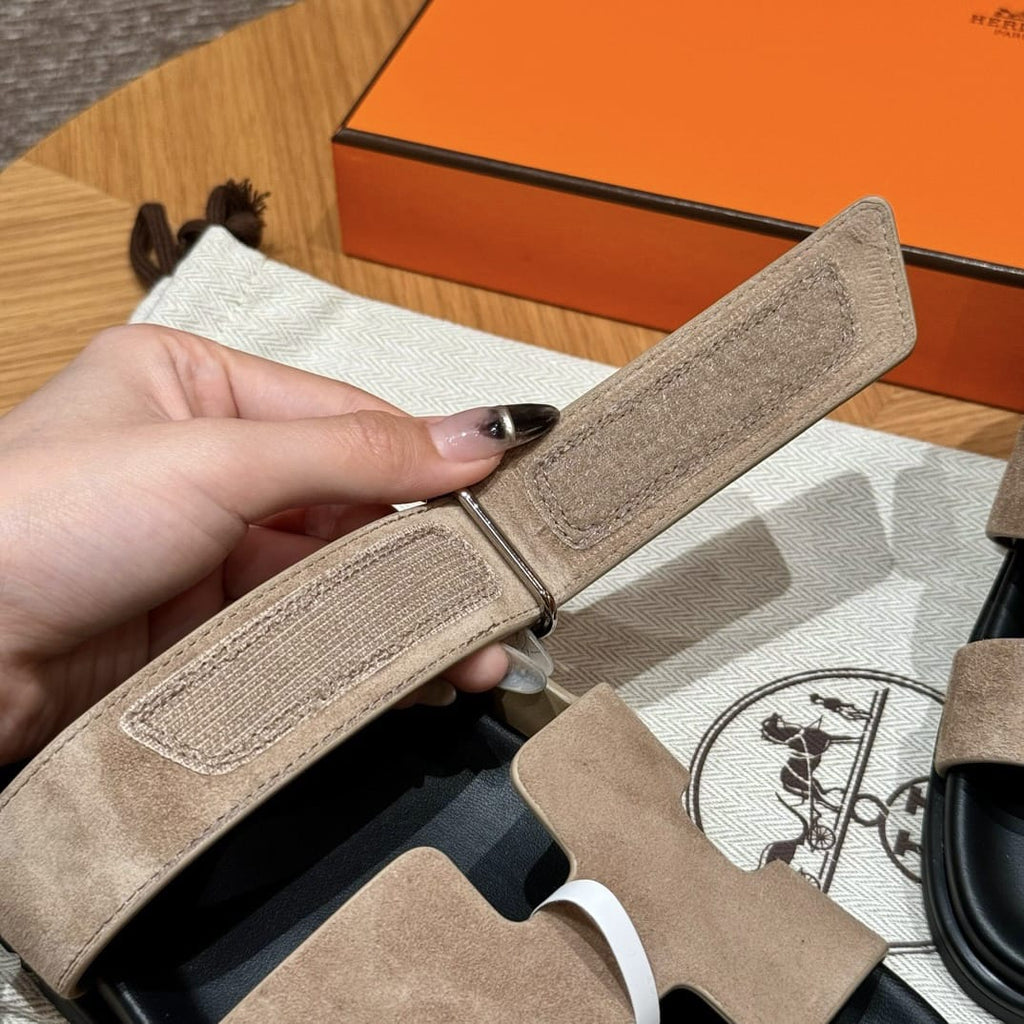 Sandales Chypre Hermès Caramel