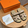 Sandales Chypre Hermès Beige