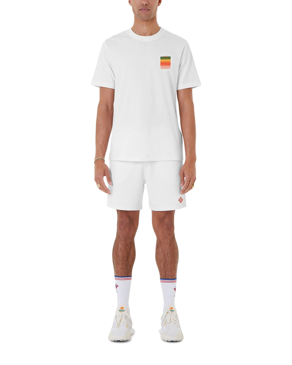 Gradient Casablanca Logo T-shirt
