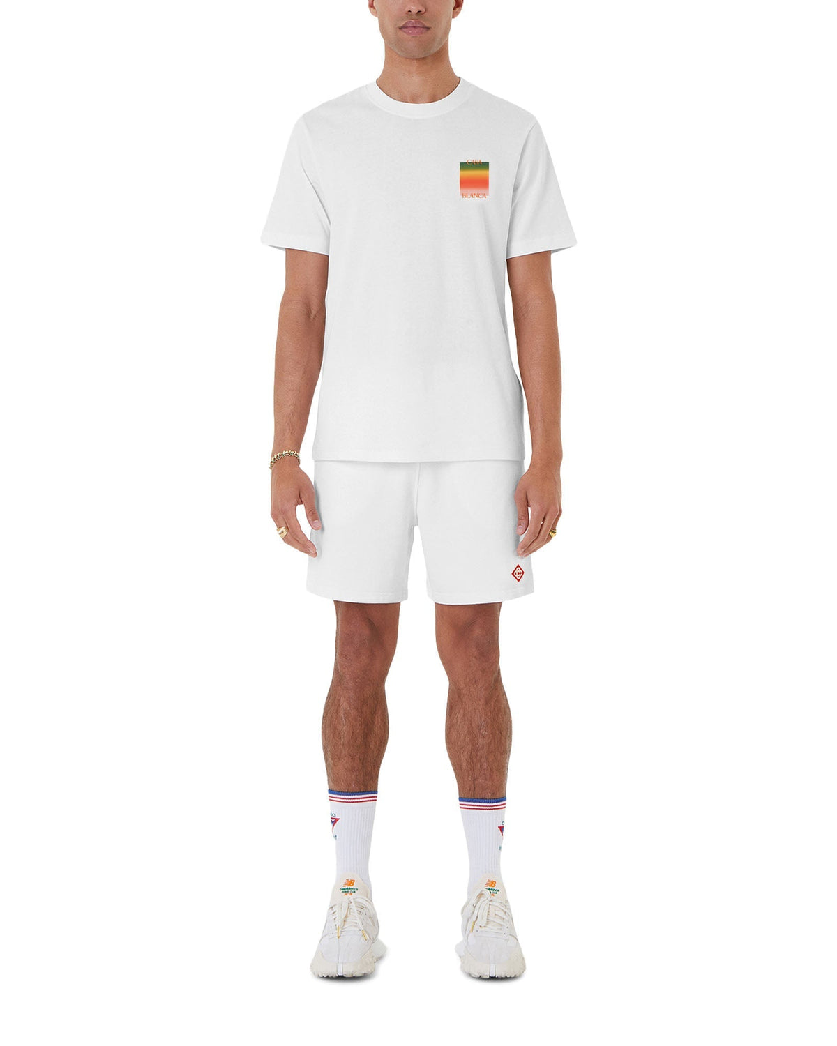 Gradient Casablanca Logo T-shirt