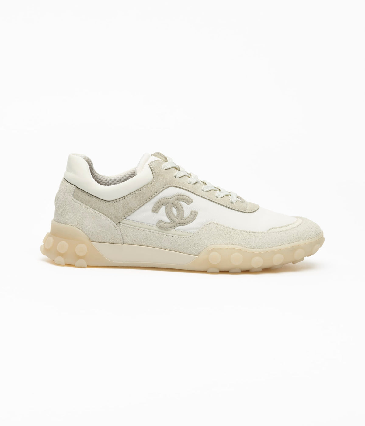 Chanel CC Sneakers Ivoire — packshot officiel Chanel