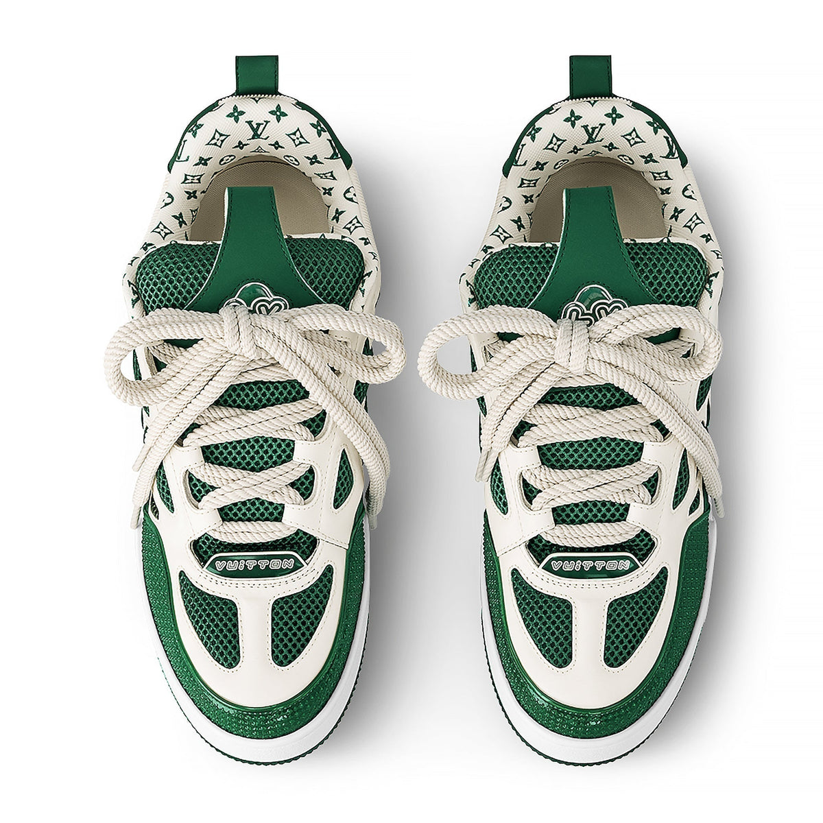 Louis Vuitton Skate Monogram Green
