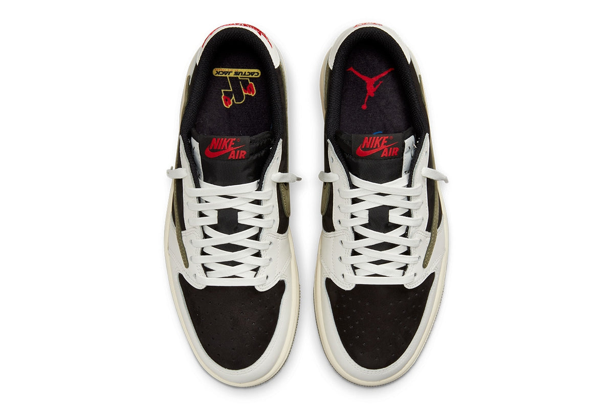 Air Jordan 1 Low OG x Travis Scott Olive — vue 4