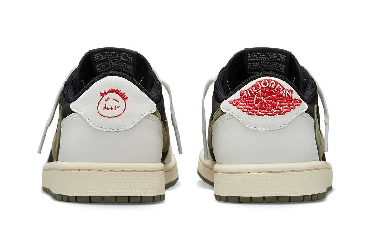 Air Jordan 1 Low OG x Travis Scott Olive — vue 5