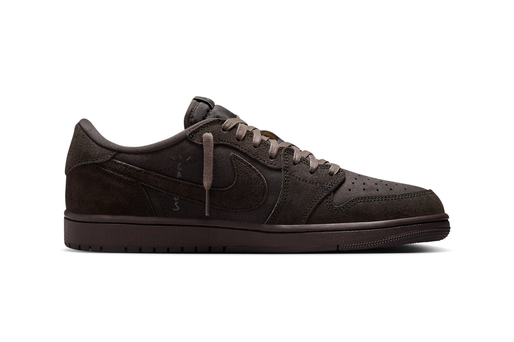 Air Jordan 1 Low OG x Travis Scott Velvet Brown — vue 3
