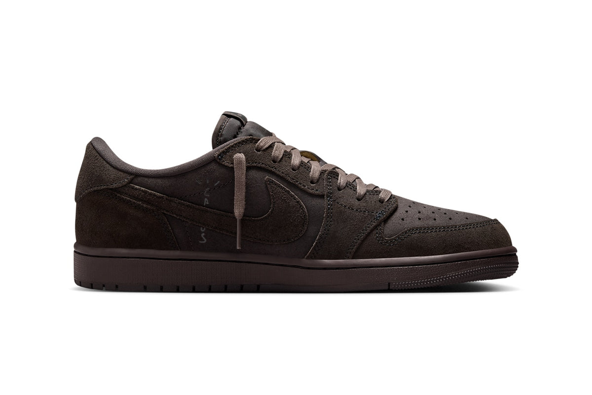Air Jordan 1 Low OG x Travis Scott Velvet Brown — vue 3