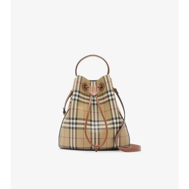 Burberry TB Canvas Bucket Bag