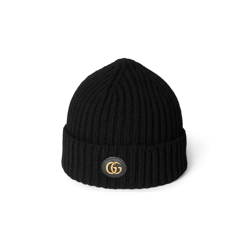Gucci Bonnet maille laine Interlocking G