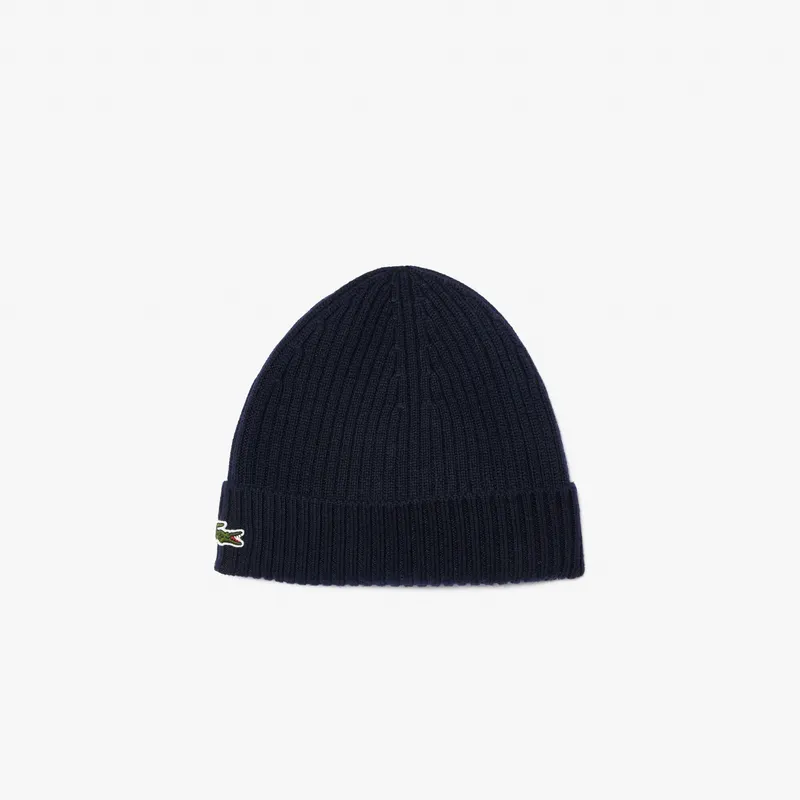 Lacoste Bonnet côtelé Croco