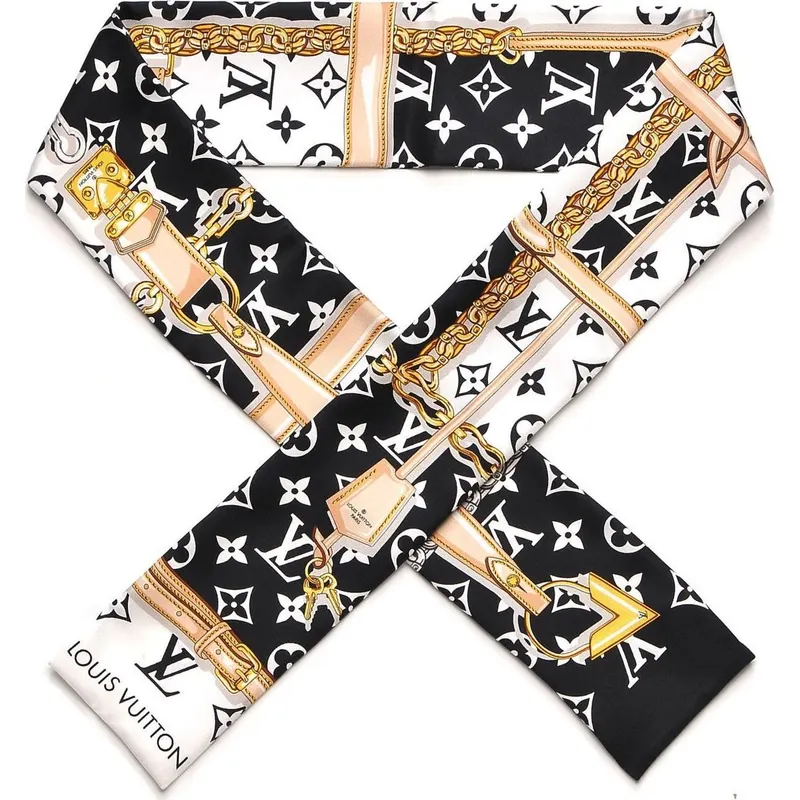 Louis Vuitton Bandeau soie Monogram
