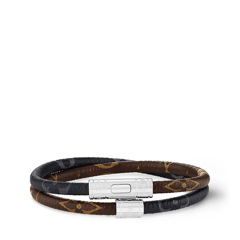 Louis Vuitton Bracelet cuir Keep It Double / Daily Confidential