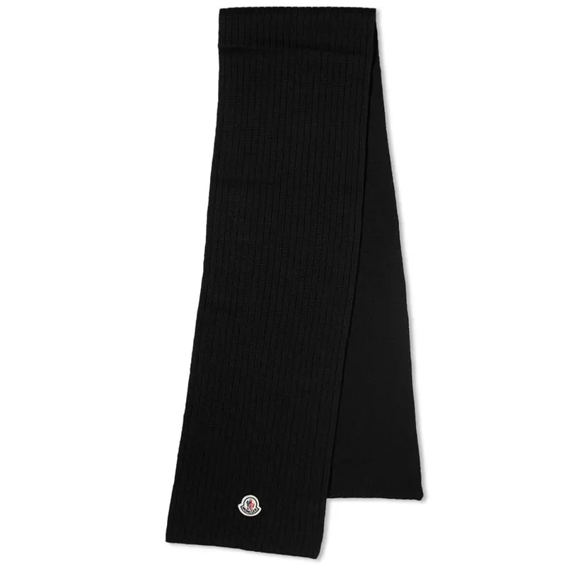 Moncler Écharpe maille logo