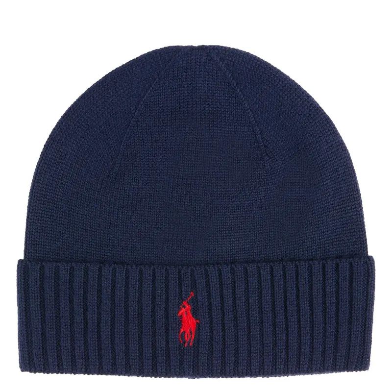Polo Ralph Lauren Bonnet Polo Bear / bonnet côtelé logo