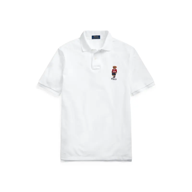 Polo Ralph Lauren Classic Fit Polo Bear Mesh Polo