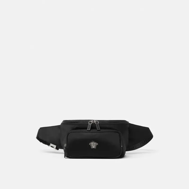 Versace La Medusa Nylon Belt Bag